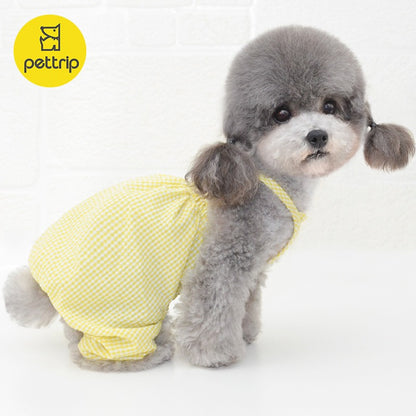 Beitu Dog Clothes 2024 New Arrival Pet Clothes Summer Pumpkin Pants Kitty Dress Teddy/Pomeranian Clothes