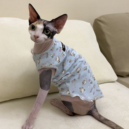 Hairless Cat Sphinx Short-Leg Vest