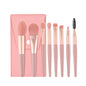 8Pcs Portable Makeup Brushes Set Women Cosmetic Eye Shadow Blush Powder Shadow Foundation Blush Blending Concealer Make Up Tools