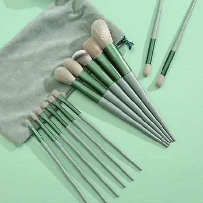 13 PCS Makeup Brushes Set Cosmetics tools instruments Eyeshadow Make-up for women Complete makeup kit Professional blush Beauty