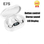 E7S TWS Wireless Headphones Bluetooth Earphone Control Sport Headset Waterproof Microphone Music Earphone Work On All Smartphone