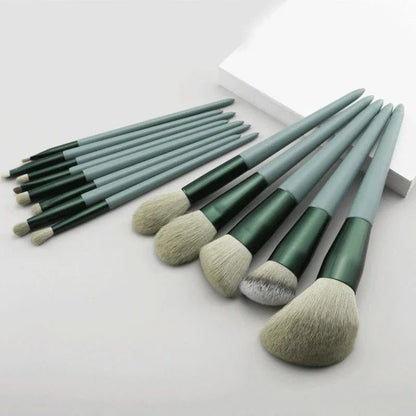 13 PCS/Lot Makeup Brushes Set Eye Shadow Foundation Women Cosmetic Powder Blush Blending Beauty Make Up Tool