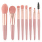 8Pcs Portable Makeup Brushes Set Women Cosmetic Eye Shadow Blush Powder Shadow Foundation Blush Blending Concealer Make Up Tools