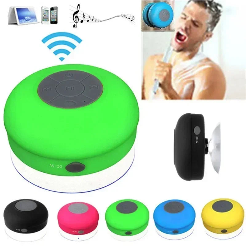 Mini Portable Bluetooth Speaker Wireless Waterproof Shower Bathroom for Phone Soundbar Hand Free Car Loudspeaker for Childs Gift