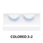 Colorful Fake eyelashes Halloween Makeup Products Blue Red Pink False Eyelashes Extension Colored Lashes make up Cosplay